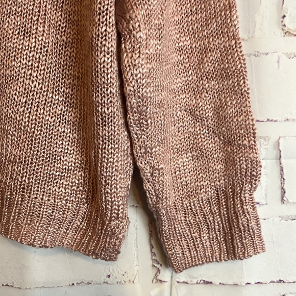 NWT PINK ROSE TWO WAY REVERSABLE BUTTON UP SWEATER SIZE L - Picture 3 of 14